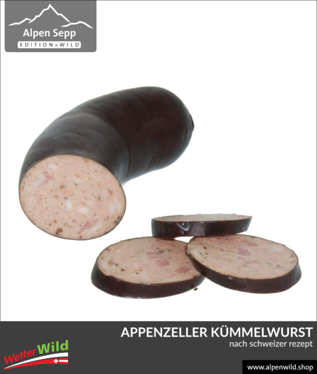 Appenzeller Kümmelwurst nach Schweizer Rezept