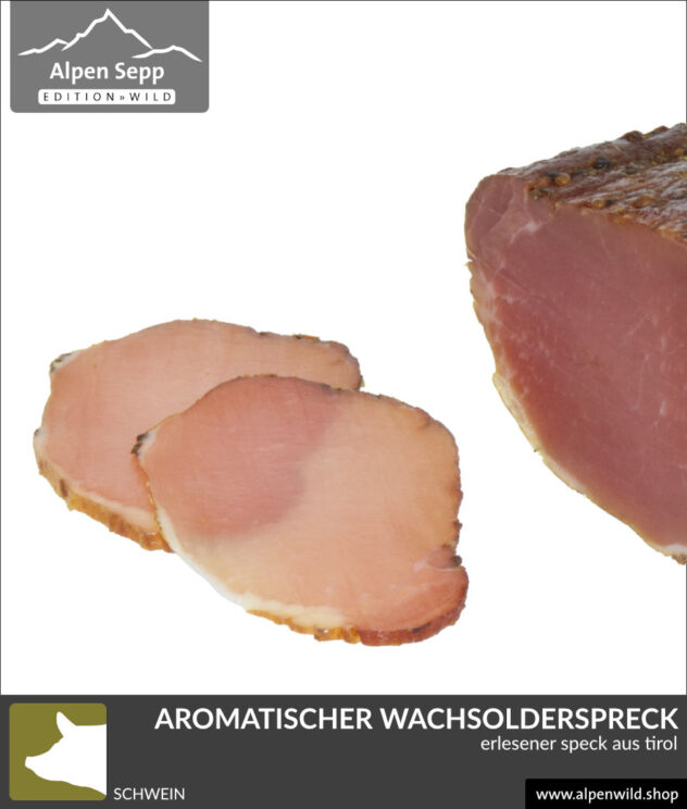 Aromatischer Wacholderspeck
