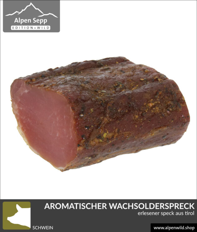 Aromatischer Wacholderspeck