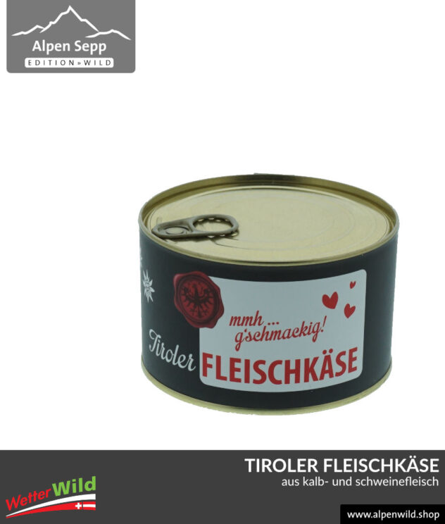 Tiroler Fleischkäse in der praktischen Konserve