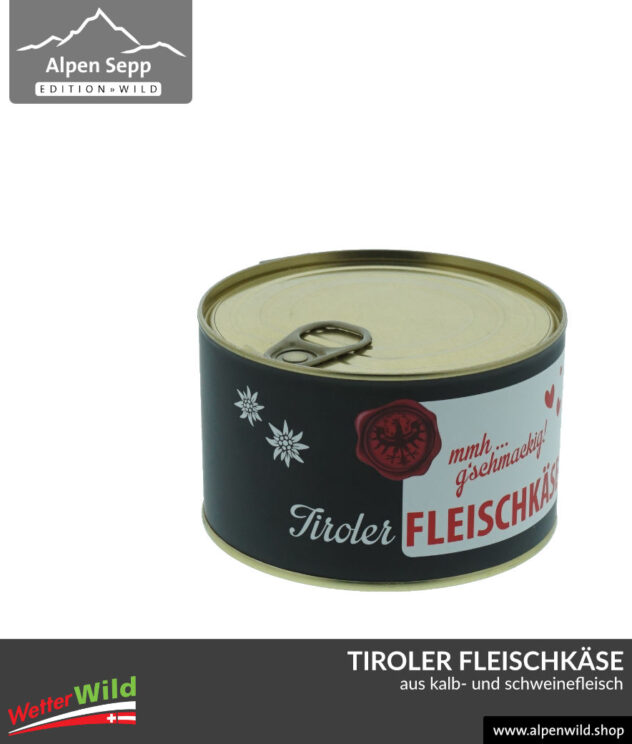 Tiroler Fleischkäse in der praktischen Konserve
