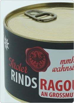 Tiroler Rindsragout Konserve Fertiggericht