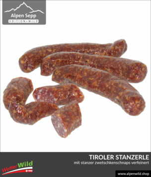 Tiroler Stanzerle mit Stanzer Zwetschkenschnaps verfeinert