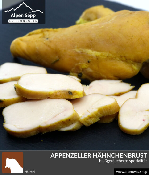 Geräucherte Hähnchenbrust - Appenzeller Pouletbrust