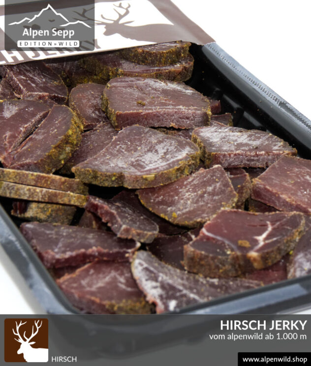 Hirsch Jerky Trockenfleisch