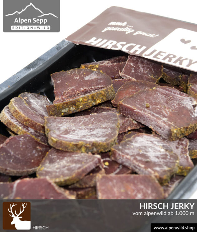 Hirsch Jerky Trockenfleisch