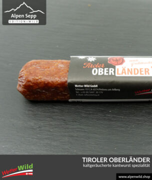 Tiroler Oberländer Kantwurt Spezialität