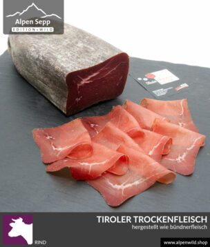 Rinder Trockenfleisch ähnlich Bündnerfleisch