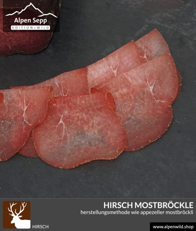 Hirsch Mostbröckli im Shop kaufen
