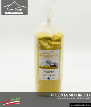Polenta mit Hirsch aus Wetter's Spezialitäten Welt