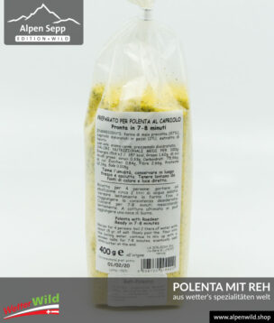 Polenta mit Reh aus Wetter's Spezialitäten Welt