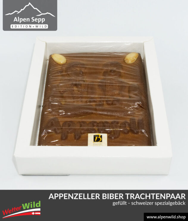 Appenzeller Biber Trachtenpaar, schweizer Spezialität