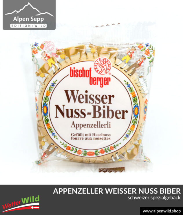 Appenzeller Weisser Nuss Biber, eine schweizer Spezialität