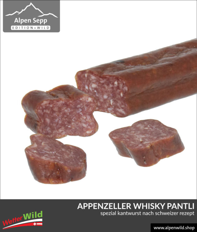 Appenzeller Whisky Pantli nach schweizer Rezept