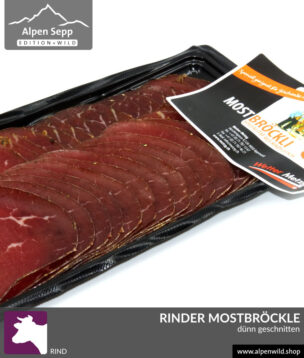 Rinder Mostbröckle, dünn geschnitten